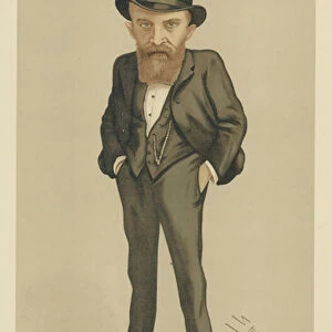 Mr Thomas Wallace Russell (colour litho)