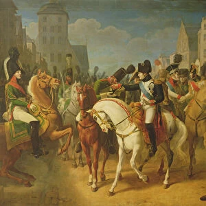 Napoleon Bonaparte (1769-1821) Decorating the Grenadier Lazareff at Tilsit, 8th Jult 1807