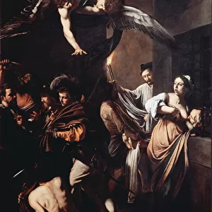 Seven works of Mercy. 1606-1607 (Oil on canvas)