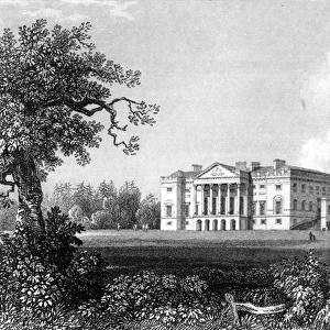 Thorndon Hall, Essex, engraved by Henry Adland, 1831 (engraving)
