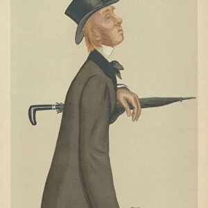 William Edward Hartpole Lecky (colour litho)