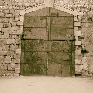 Disturbance 1938 New gate closed Jerusalem Israel