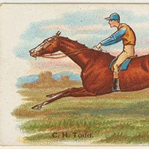 C. H. Todd, from The Worlds Racers series (N32) for Allen & Ginter Cigarettes, 1888