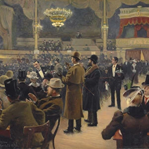 An evening at the Circus in Copenhagen, 1891
