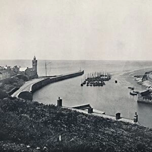 Porthleven - The Harbour and Look-Out, 1895