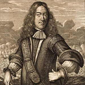 Portrait of Cornelis de Witt (1623-1672) (From: Schauplatz des Krieges), 1675. Creator: Anonymous