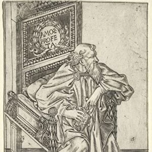 The Prophets: Amos, c. 1470-1475. Creator: Baccio Baldini (Italian, c. 1436-1487), attributed to