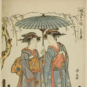 The Sixth Month (Minatsuki), from the series "Fashionable Twelve Months