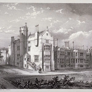 View of Lambeth Palace, London, c1830. Artist: GF Bragg