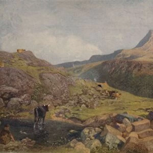 Among the Welsh Hills, 19th century, (1935). Artist: Alfred William Hunt