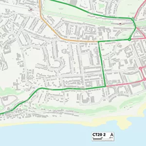 Folkestone CT20 2 Map