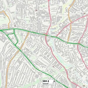 Lewisham SE8 4 Map