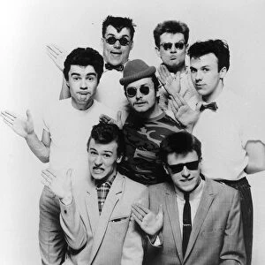 Madness Pop Group Carl, Lee, Mark, Suggs, Chris, Mike and Woody, 18th November 1982
