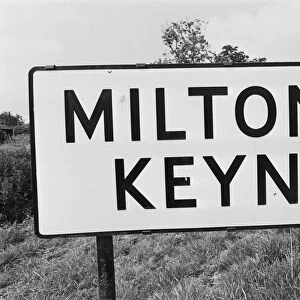 Milton Keynes, June 1967. Milton Keynes, locally abbreviated to MK